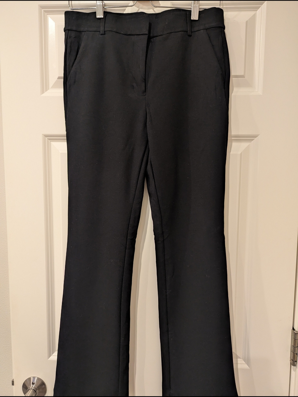 Rafaella Black Stretch Ponte Bootcut Pants